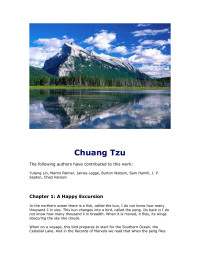thixson — Chuang Tzu