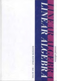 Hoffman && Kuntze — Linear Algebra (2nd Ed)