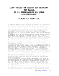 Luiz Henrique — (Microsoft Word - Como Vencer Um Debate Sem Precisar Ter Razão.rtf)