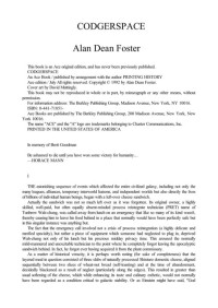 Foster, Alan Dean — Codgerspace