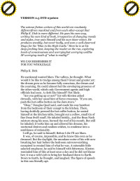 Philip K. Dick — We Can Remember It For You Wholesale