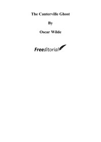 Oscar Wilde — The Canterville Ghost