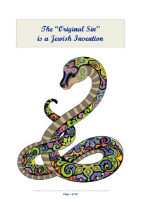 Helena Petrovna Blavatsky — The Original Sin is a Jewish Invention