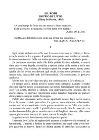 J. D. Robb [Robb, J. D.] — Doppio delitto