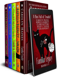 Carolyn Haines & Rebecca Barrett & Claire Matturro & Susan Y. Tanner & Laura Benedict — A Box Full of Trouble - 5 Black Cat Detective Novels Box Set (Familiar Legacy 1-5)