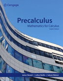 James Stewart, Lothar Redlin, Saleem Watson — Precalculus - Mathematics for Calculus 8th Edition