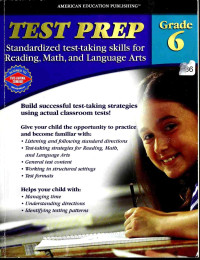 American Education Publishing [Publishing, American Education] — Test Prep, Grade 6