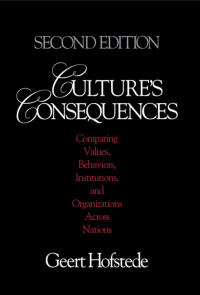 Geert Hofstede — Culture’s consequences Comparing values, behaviors,institutions, and organizations across nations.