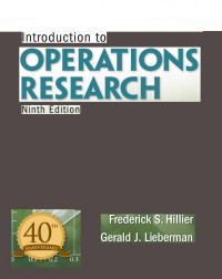 Hillier and Lieberman — Introduction to operations research 9th edition