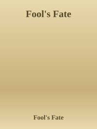 Fool's Fate — Fool's Fate
