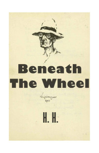 Hermann Hesse [Hesse, Hermann] — Beneath the Wheel