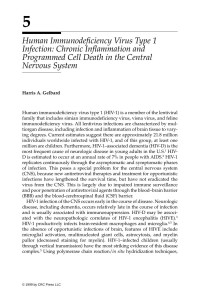 Harris A. Gelbard — Chapter 05: Human Immunodeficiency Virus Type 1 Infection: Chronic Inflammation and Programmed Cell Death in the Central Nervous System