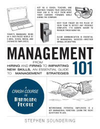 Stephen Soundering — Management 101