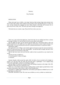 Terry Pratchett — Sourcery