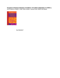 evanb — Duker - Krugman's Infectious Diseases of Children 11th ed - .pdb