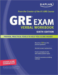 Kaplan — GRE Exam Verbal Workbook