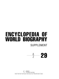 Desconocido — James Craddock Encyclopedia Of World Biography Supplement A Z Volume 29