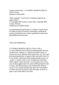Gustavo Castro Soto [Soto, Gustavo Castro] — La Storia Segreta Della Coca-Cola