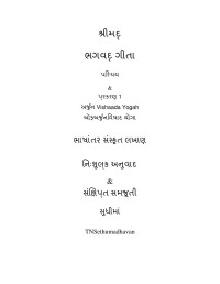 T N Sethumadhavan — Bhagavad Gita