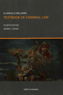 Dennis Baker — Glanville Williams Textbook of Criminal Law