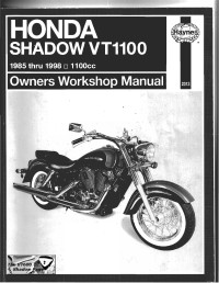 Haynes — Honda Shadow VT1100(1985-1998) Service Manual