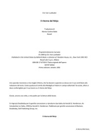 Eric Van Lustbader — Il ritorno del Ninja
