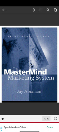 Jay Abraham — The mastermind marketing system