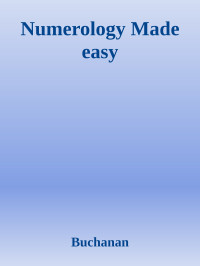 Buchanan — Numerology Made easy
