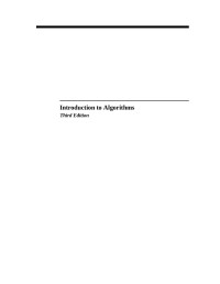 Thomas H. Cormen, Charles E. Leiserson, Ronald L. Rivest, Clifford Stein — Introduction to Algorithms - 3rd Edition