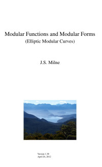 J.S. Milne — Elliptic Modular Curves