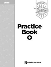 Macmillan/Mc-Graw-Hill — Treasures Florida - Practice Book O Grade 3