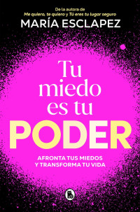 María Esclapez — Tu miedo es tu poder: Afronta tus miedos y transforma tu vida