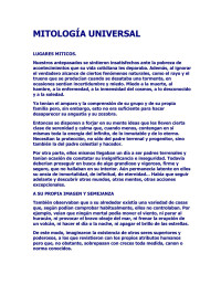 Mitologia Universal [Universal, Mitologia] — Anonimo