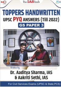 IAS Hub , UPSC  — UPSC Topper's Handwritten PYQ Answer GS-3 