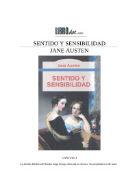 Austen, Jane — Sentido y sensibilidad
