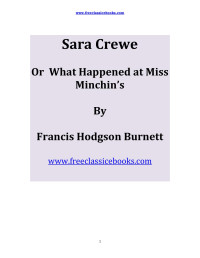 FreeClassicEBooks — Microsoft Word - Sara Crewe.doc