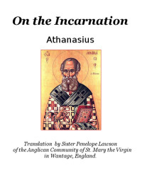 Athanasius [Athanasius] — On the Incarnation