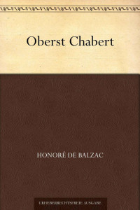 Balzac, Honoré de — Oberst Chabert
