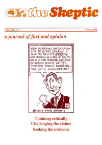 Williams, Barry — The Skeptic Vol. 15 No. 1