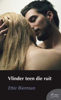 Ettie Bierman — Vlinder teen die ruit (Satyn)