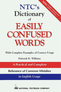 Mcgraw-Hill — NTC's Dictionary of Easily Confused Words