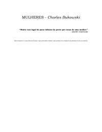 Charles Bukowski — Mulheres