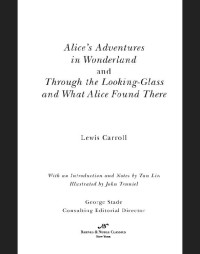Carroll, Lewis — Alice's Adventures in Wonderland & Through the Looking-Glass and What Alice Found There (Barnes & Noble Classics)