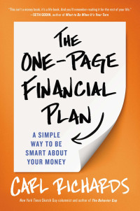 Carl Richards — The One-Page Financial Plan