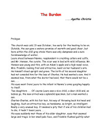 Sujith — The Burden