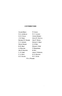 W.A. Walker — INDEX
