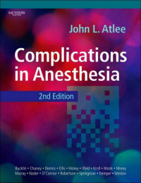 John L. Atlee — Complications in Anesthesia