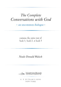 Neale Donald Walsch — The Complete Conversations with God