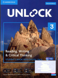 C. Westbrook, L. Baker, C. Sowton — Unlock 3: Reading, writing, & Critical Thinking