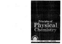 Puri Sharma Pathania — Principle of Physical chemistry